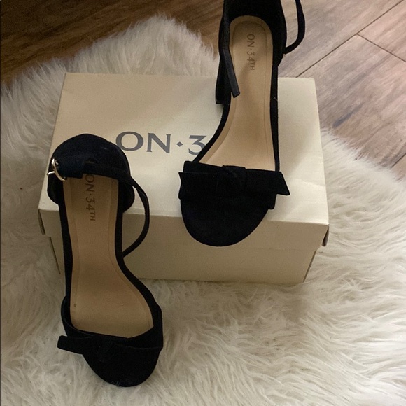 Elegant Black Women's Heels Coquette style - Picture 2 of 5